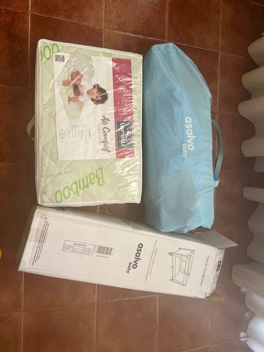 Детска кошара за сън и игра Weekend (Baleares) с матрак - като нови !