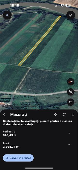 Vand teren extravilan