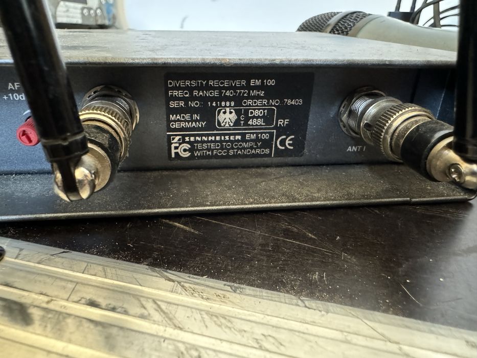 Microfon wireless sennheiser ew100 plus head set