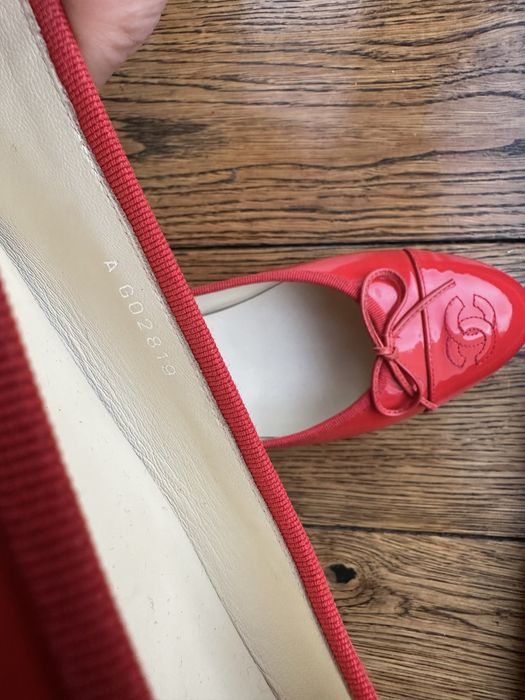 Balerini autentici Chanel 37,5 piele