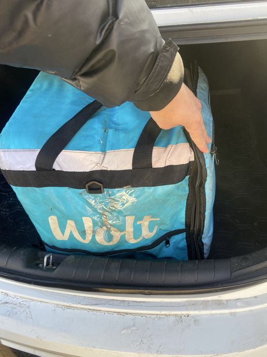 Сумка Wolt(волт)Использованный сумка