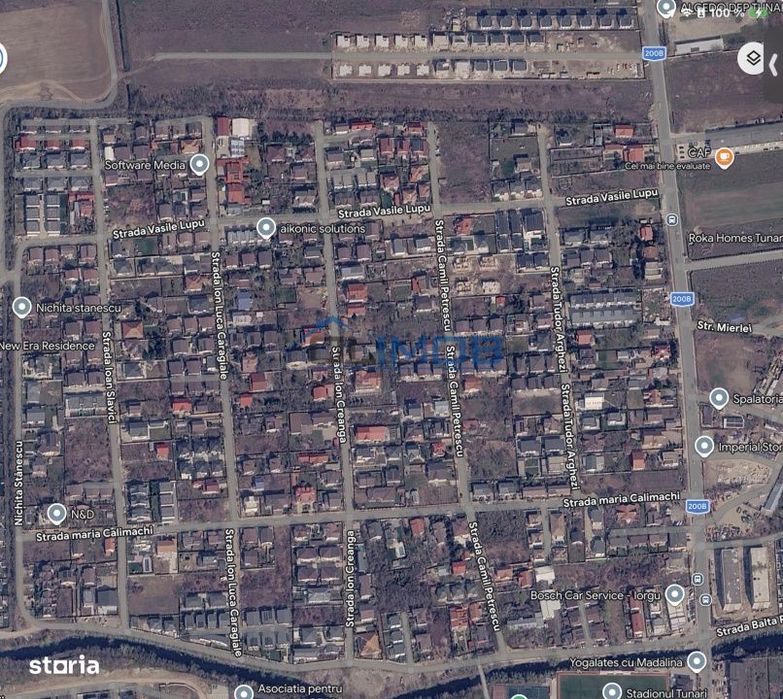 Teren de vanzare Tunari – Tarlaua 33 | 1.000 mp | Deschidere 20 ml |