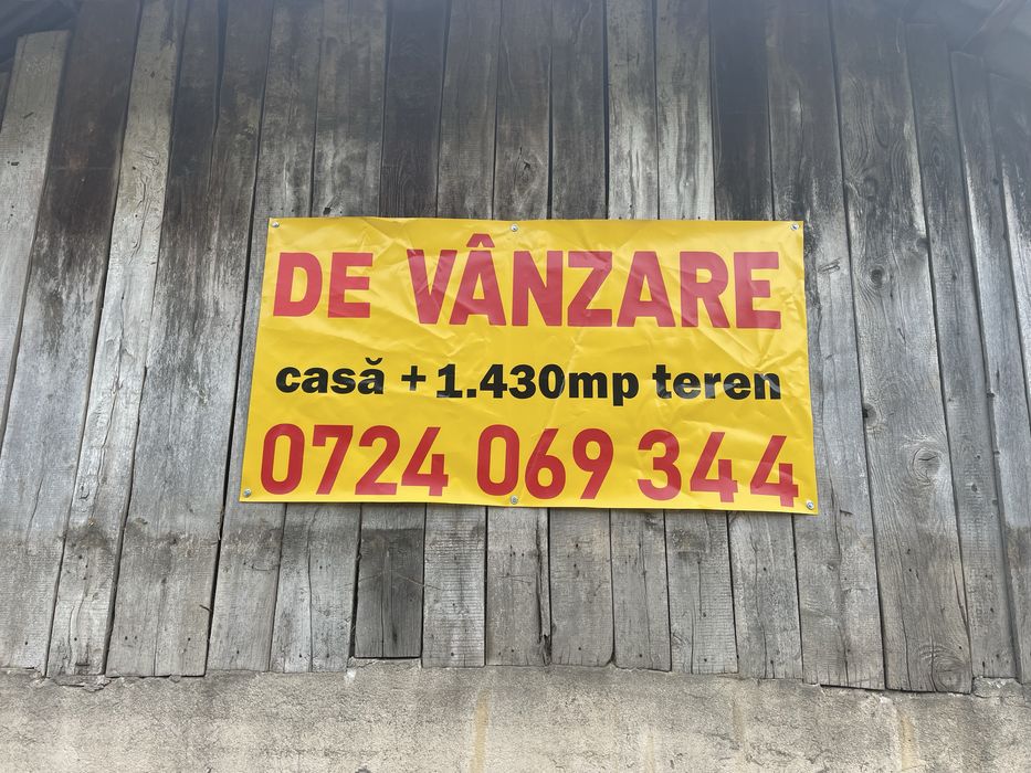 Casă+teren 1430 m2