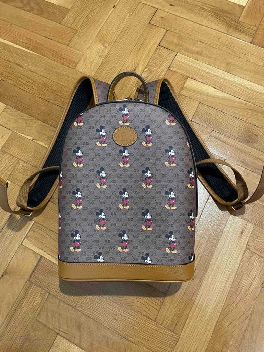 Раница Гучи Limited Edition Gucci x Disney Mickey Mouse Supreme Canvas