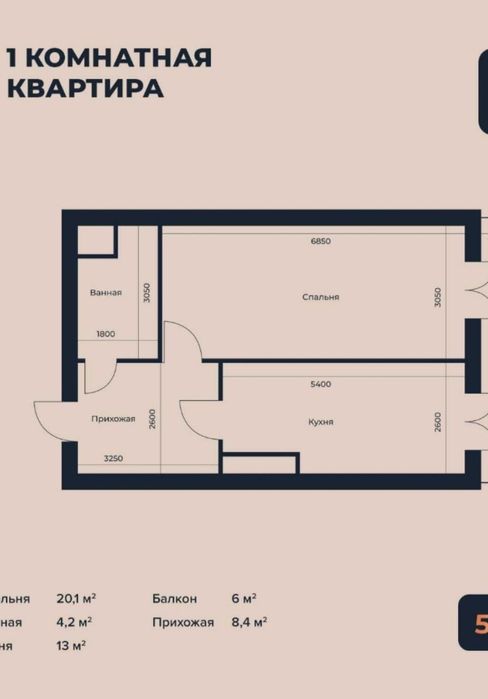 Srochni 1xonalik kvartira dotiladi