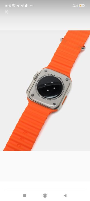 Smart soat T800 Ultra 3xil rangi bor qora kumush rang olovrang