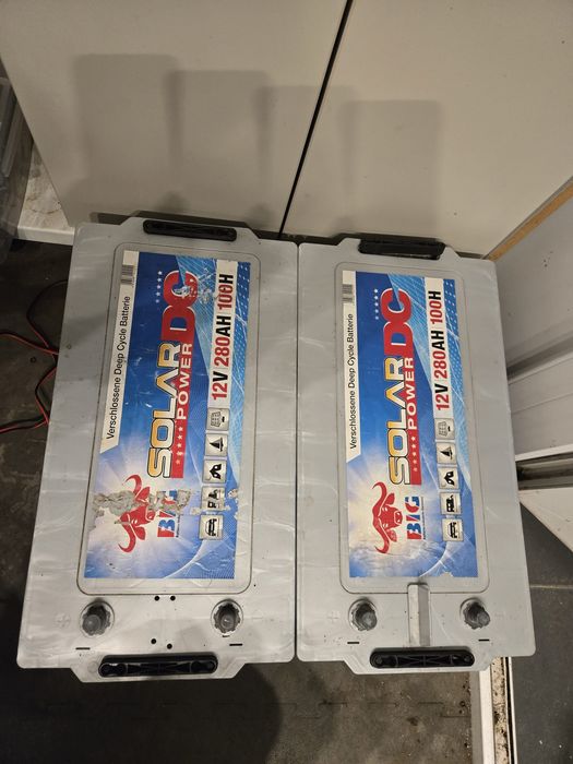 Vand Bateri Gel 280 Ah
