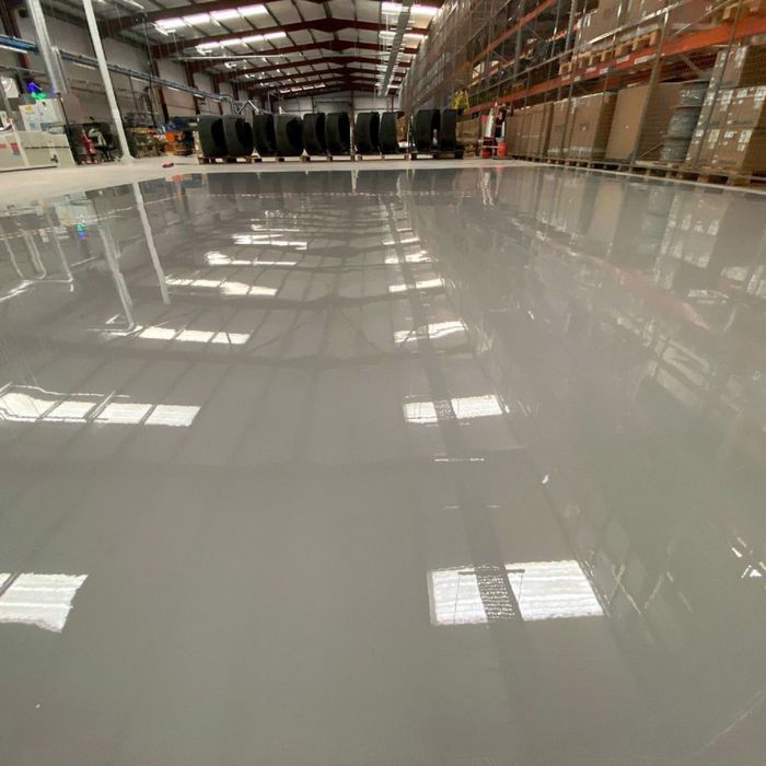 Эпоксидный наливной пол под ключ