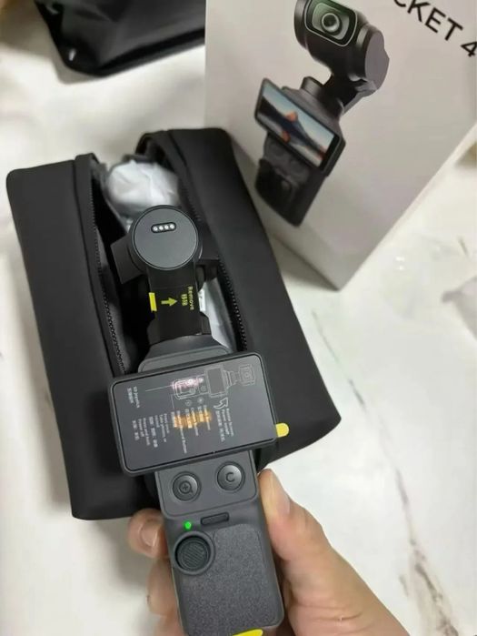 DJI Osmo Pocket 4 camera stabilizata 4K gimbal NOU