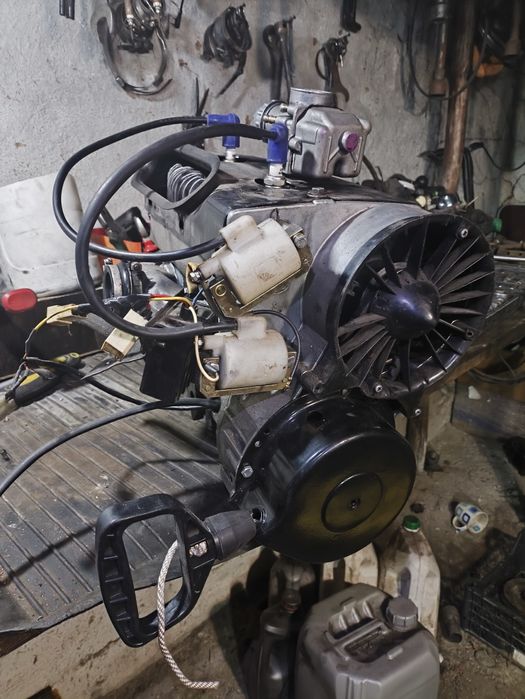 Двигатель снегоход рысь