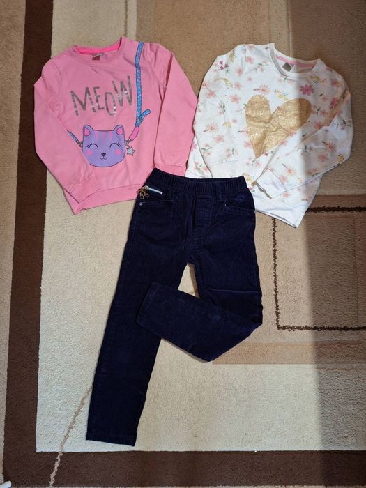 Изгодно!Лотове дрешки 122/128/134см.