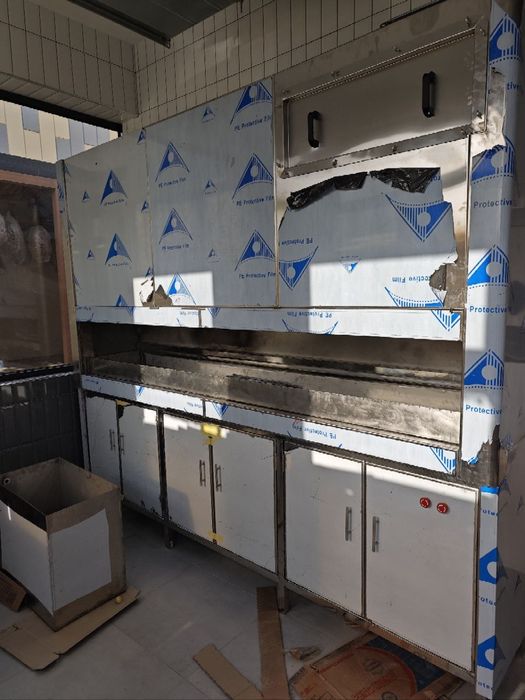 Мангал со встроенным гидрофильтром