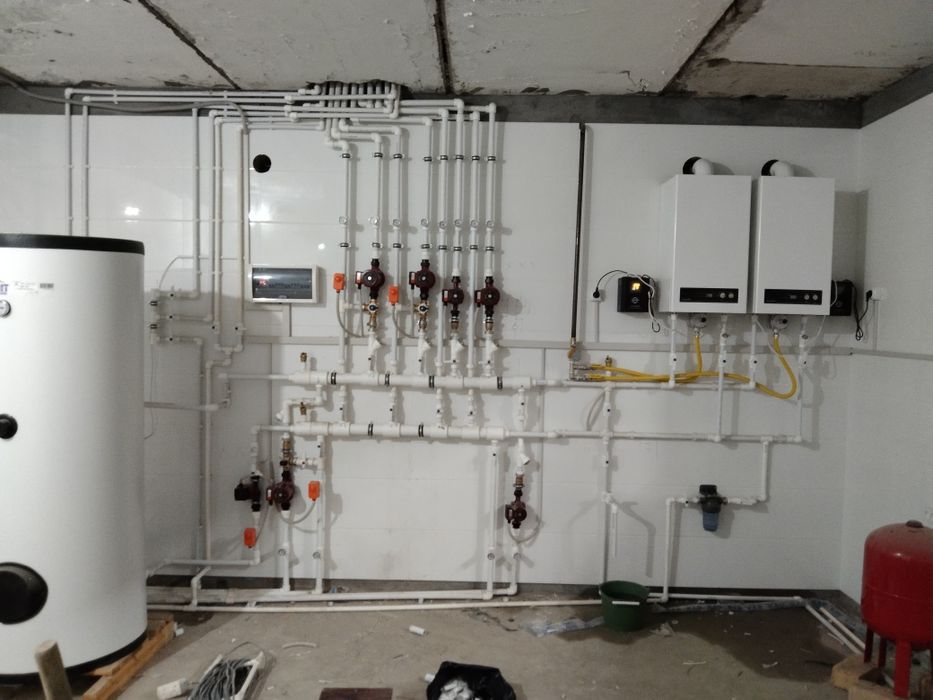 Сантехника отопление тёплые полы и канализации холодная вода горячая