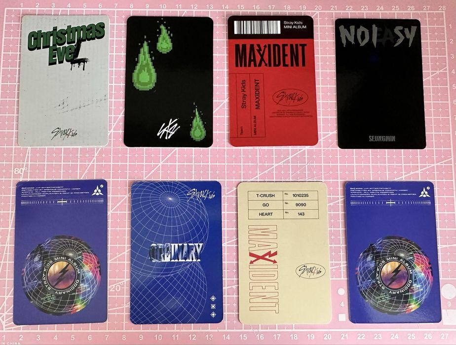 photocarduri kpop stray kids wts