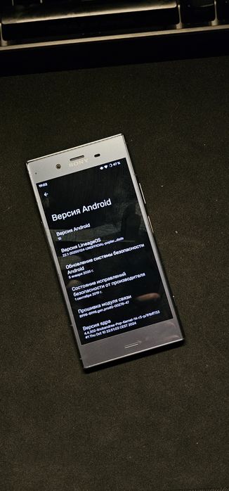 Sony XZ1 custom OS