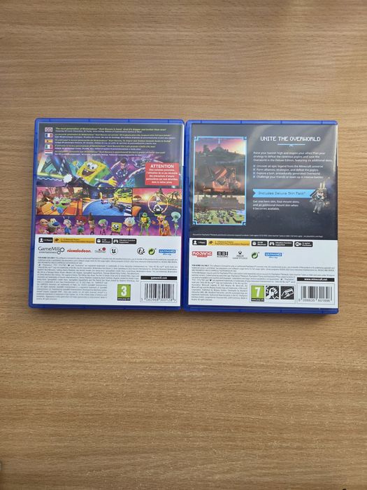 Игри за ps5 Minecraft-35лв/cart racers-25лв