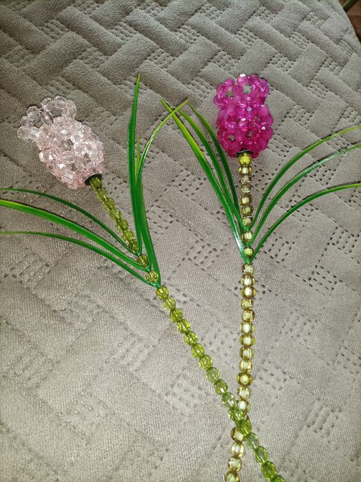 Тюльпаны из бусин