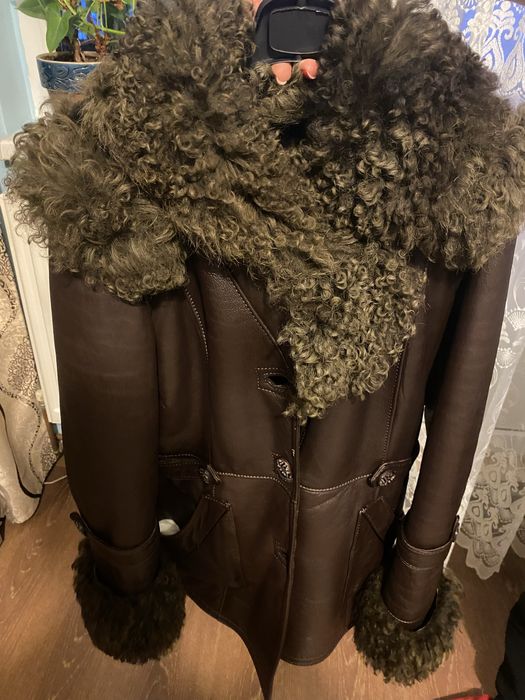 Cojoc de femei din piele si blana naturala