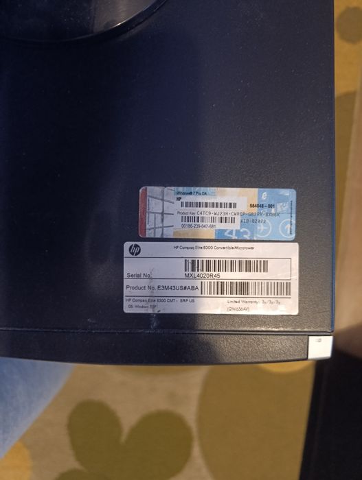 Компютър HP Elite 8300