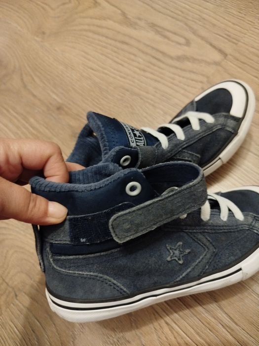 Converse,albastru închis,piele naturala,originali