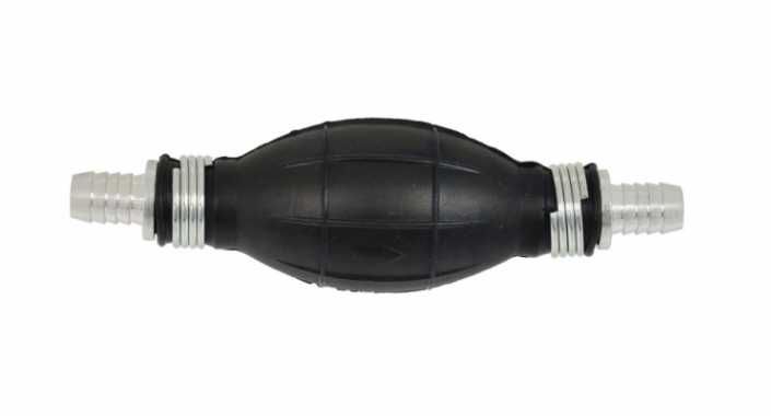 Ръчна горивна помпа 12 мм с маркучи - TBS1051