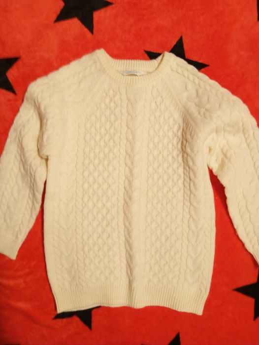 Lot 4 hanorace/pulover fetiță 122/128