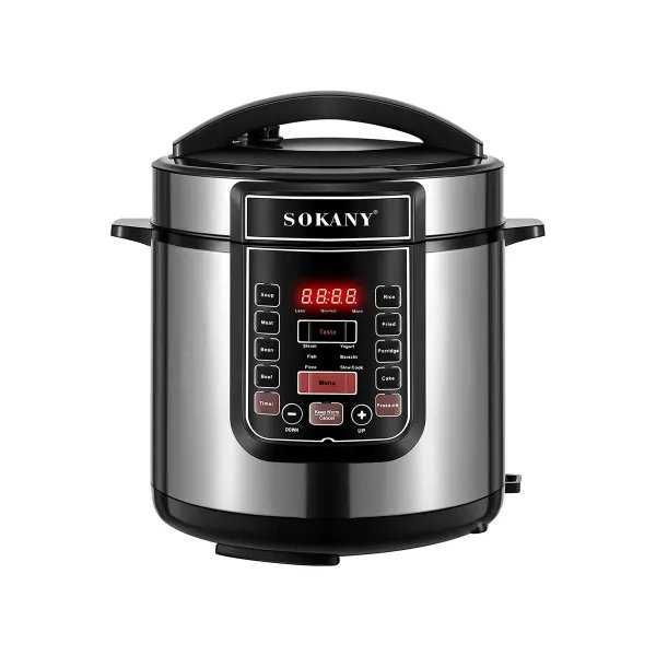 НЕМСКИ Мултикукър Sokany SK-07053 – 7 литра, 1000W + ЛЕД ФЕНЕР
