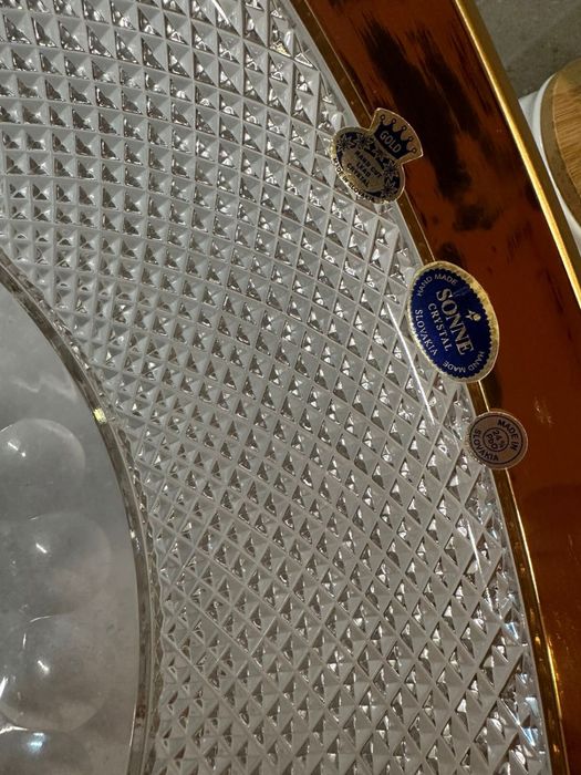 Ваза фруктовая хрусталь