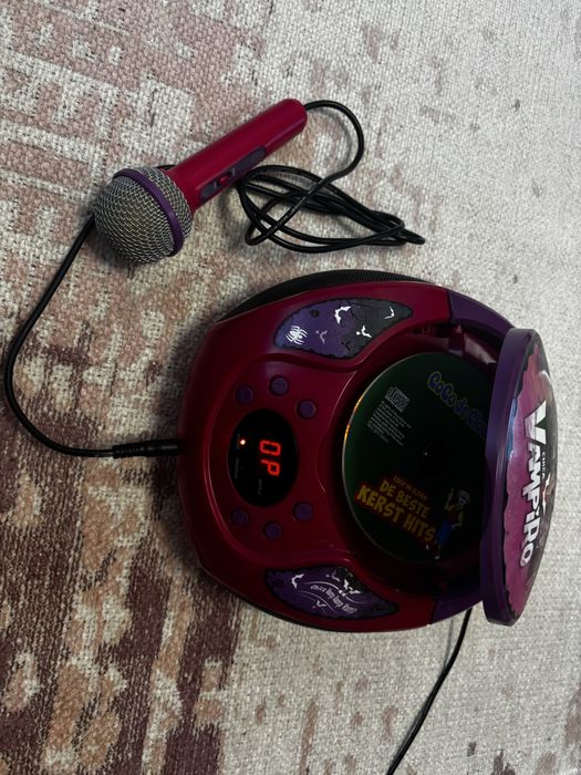 Детски CD касетофон с микрофон