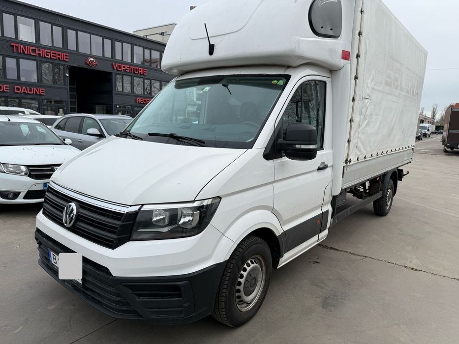 Inchiriez Duba Transport Prelata CUB - Inchirieri Dube Fara Sofer - Rent a Car Autoutilitare VW Crafter 2019 - Minim 5 Zile - Inchiriere Autoutilitara