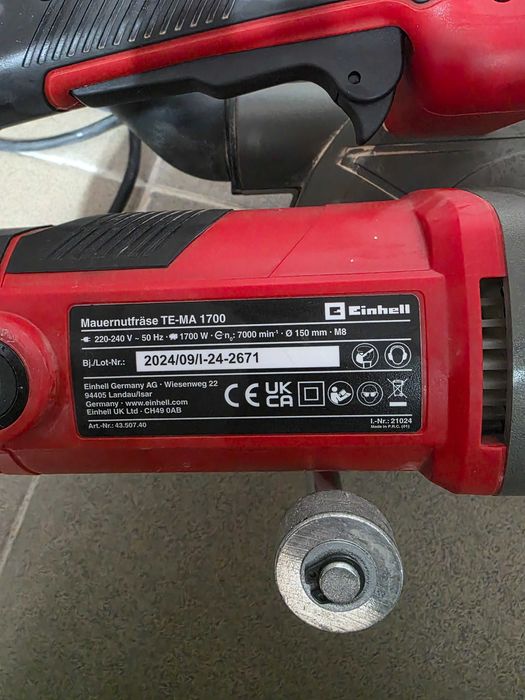 Einhell Masina de frezat de perete TE-MA 1700, 1500W, 40mm adancime