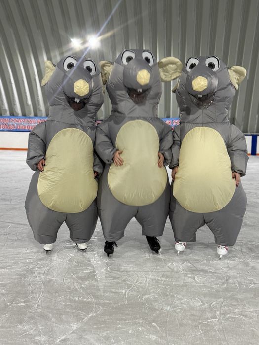 Аренда костюма крысы надувной