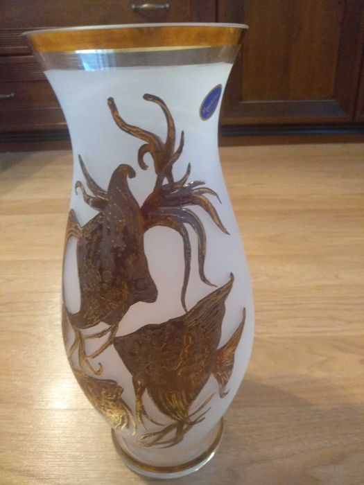 Ваза 30см богемия