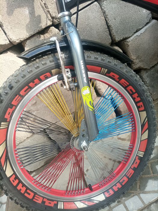 Yangi velosiped velik yap yangi 1 oy turgan