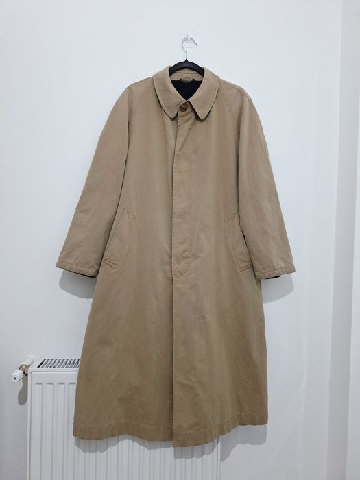 Pardesiu gros Hugo BOSS Vintage Celica avant garde 75% bumbac mărime L