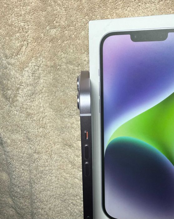 Като НОВ!   iPhone 14 Plus (128GB) Purple + 2 калъфа и 5 протектора!