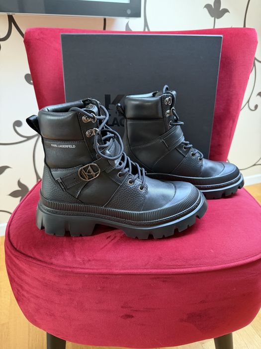Ghete karl Lagerfeld noi!originale!barbati