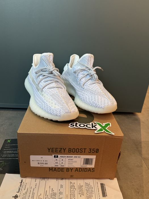 Yeezy Boost 350 V2 Static White , Poze Reale marimi 36-47