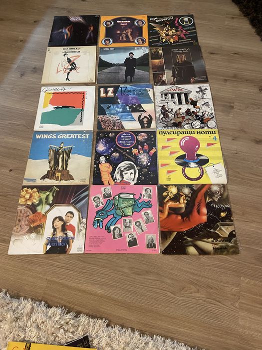 Грамофони плочи.