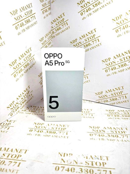 NDP Amanet Calea Mosilor 298 OPPO A 5 PRO , NOU ( 48351)