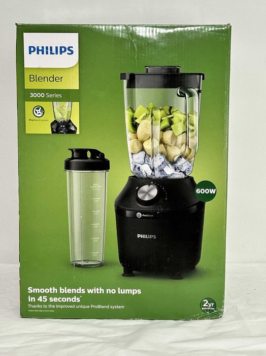 Блендер Philips Серия 3000 HR2291/41, 600W, 2 л, 2 скорости + Pulse