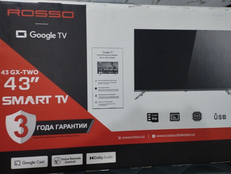 ROSSO 43 GX-TWO   Google   TV