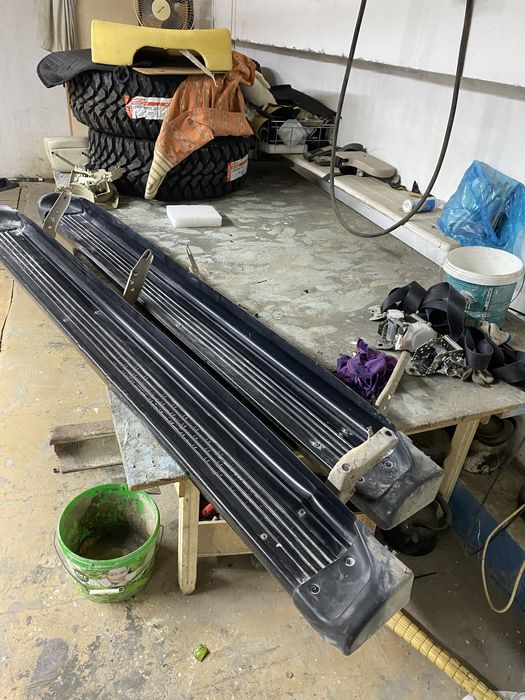 Пороги рейлинги, подстаканник.