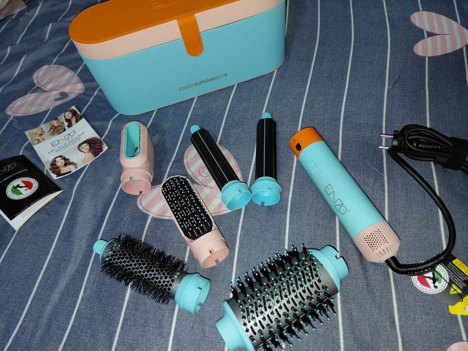 Enzo Styling Brush soch turmaklash uchun 6 tasi 1 tada