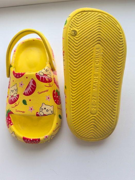 Сланцы-кроксы детские