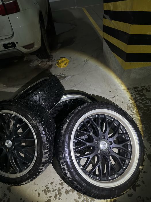 Диски с резиной R19, обмен на 18