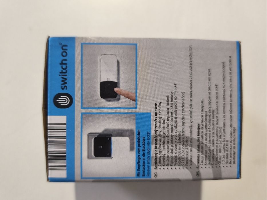 Sonerie wireless, fara baterii. NOU