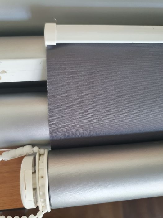 Rolete textile, termo, gri, 3 dimensiuni