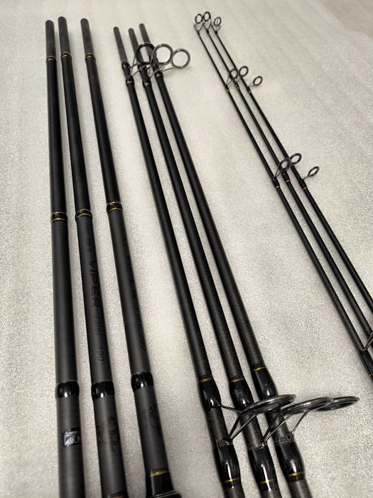 SET 3 Lansete Crap FL VIPER 3.90m 3.5 LBS 3 tronsoane Super Slim