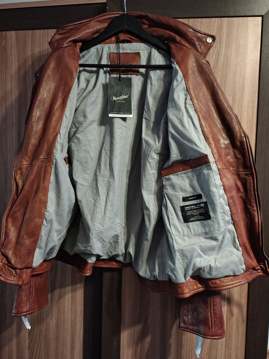 Geaca piele, NOUA, mărime L, 380